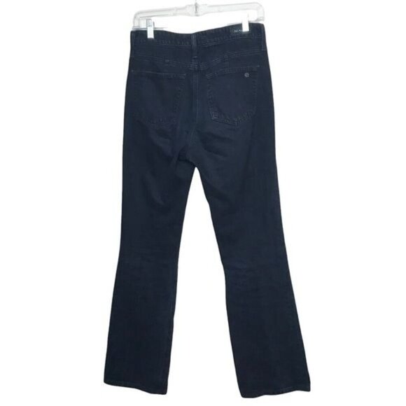 Alexa Chung For AG Adriano Goldschmied Black Revolution Jeans Size 28 - Picture 2 of 8